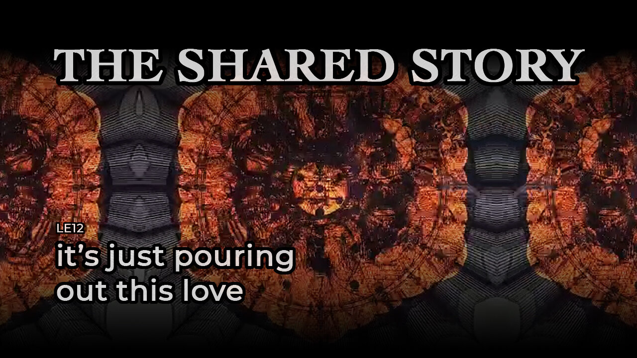 it's just pouring out this love
