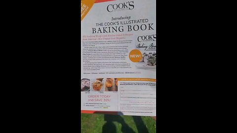 Donating A Cook's Illistrated Magazine