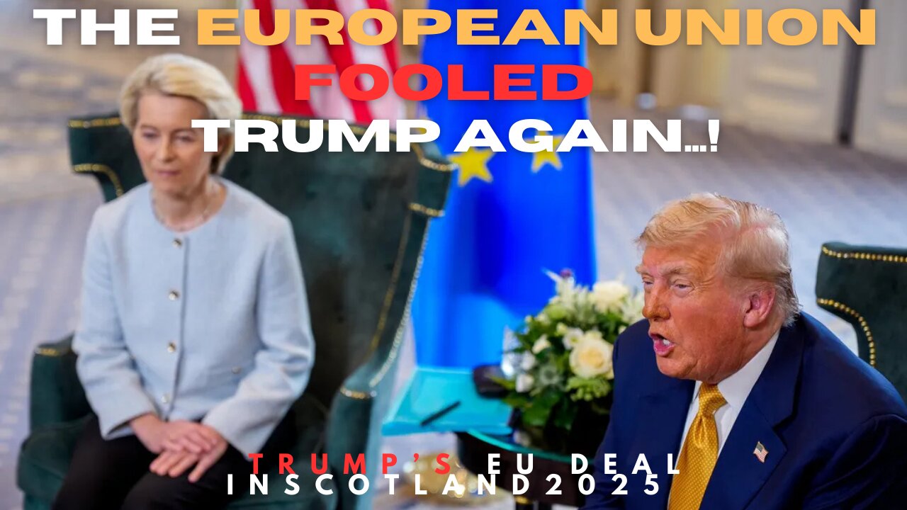 The EU Fooling BULLY Trump…?