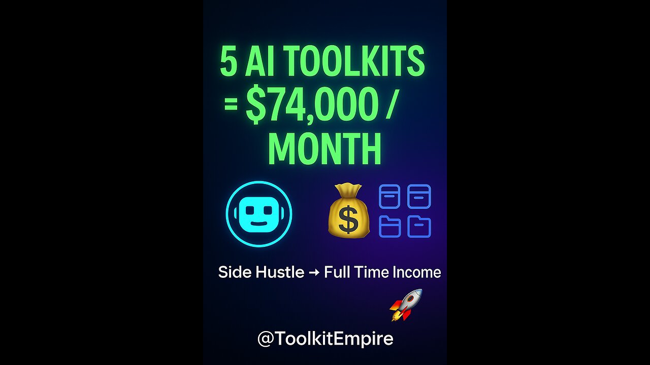 “5 AI Toolkits = $74,000/month? 😱
