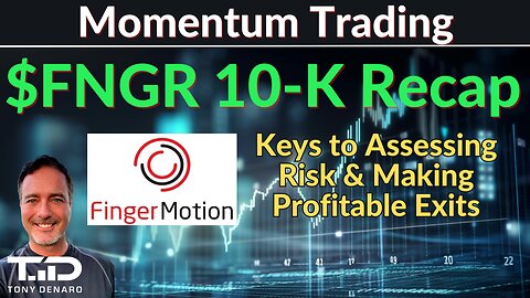FNGR 10-K - Swing Trading for Profits - Assessing Dilution Risk w/Fingermotion