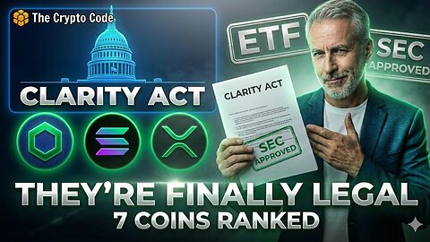 NEW US LAW: 7 Altcoins Just Became "Legal"