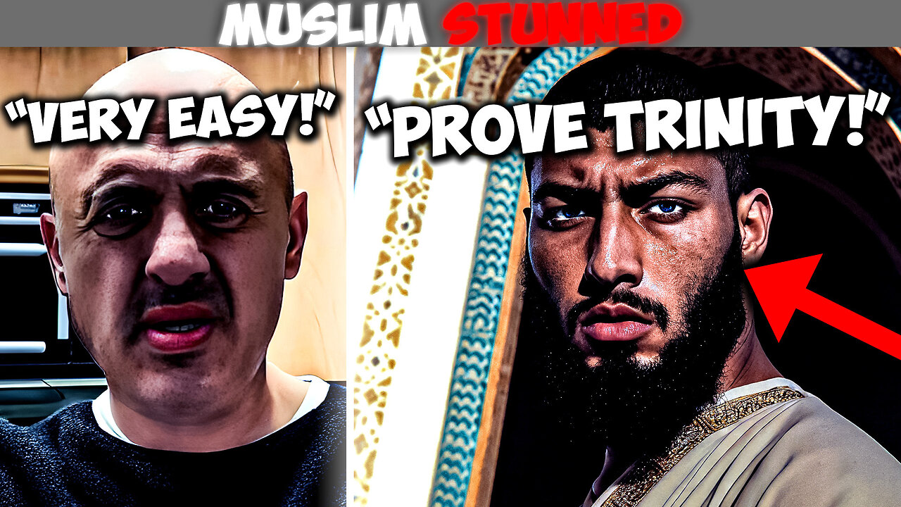 Muslim CHALLENGES Christian On TRINITY... And HUMBLY ACCEPTS TRUTH