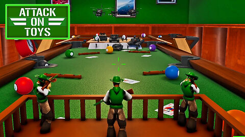 Defending The Ranch From Commando's! Attack On Toys