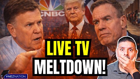 Dem Senator VISIBLY SHAKING After CNBC Host Exposes Hypocrisy