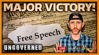 MAJOR WIN FOR FREE SPEECH! | UNGOVERNED 7.10.25 10AM