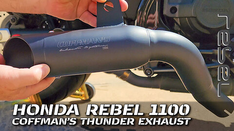 Installing Coffman's Thunder Exhaust on Honda Rebel 1100