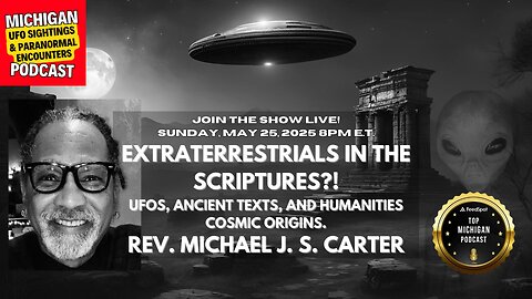 🚨 Extraterrestrials in the Scriptures?! Rev. Michael J. S. Carter Breaks it Down!