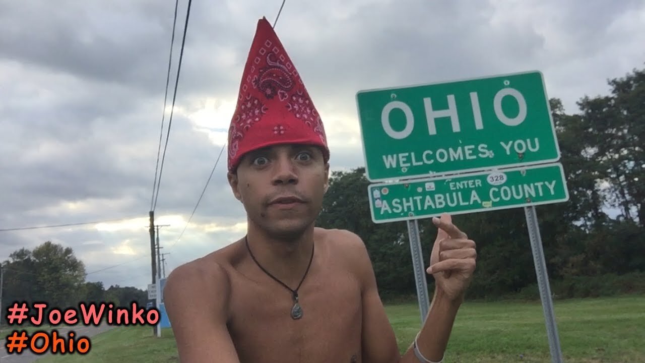 Ohio Welcome Sign - Autistic Guy's Adventure (2018) - Joe Winko