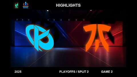 KC vs FNC Highlights Game 2 - Quarterfinal LEC Playoffs Split 2 2025 - Karmine Corp vs Fnatic G2