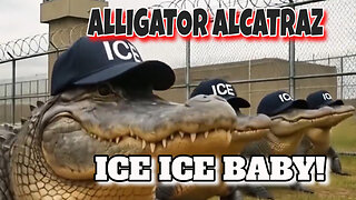 Alligator Alcatraz Florida Migrant Detention Center Ice Ice Baby Music Video. CHEERS!