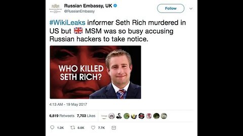 The Mysterious Death of Seth Rich