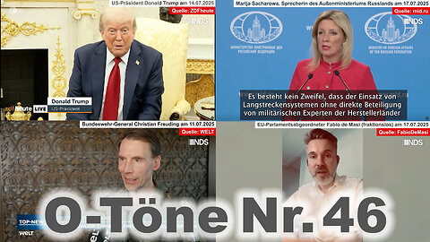 „Wir sind wieder die bekloppten Deutschen“ O-Töne zu Trumps „Deal“ & fehlender Zahlungsbereitschaft
