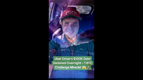 One Bitcoin for a fresh start! 🚗💖 PayItForward,