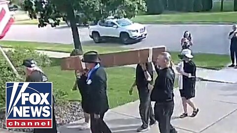 Fake coffin reportedly brought to GOP rep's home, fellow congressman reacts