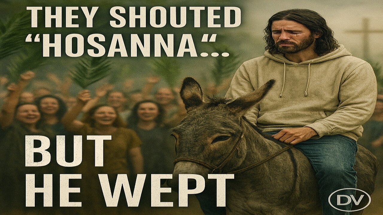 The Crowd Cheered, But Jesus Wept – The Pain of Palm Sunday