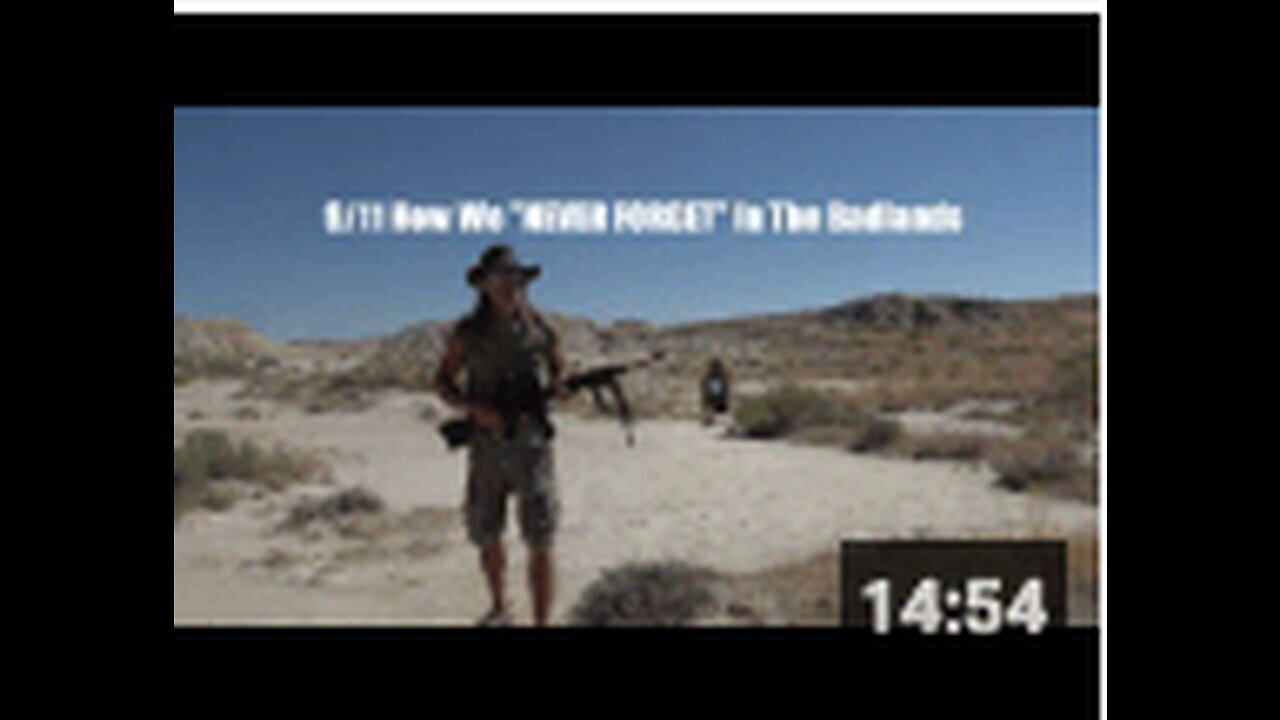 "Commemorating 9/11 in Wyoming's Badlands: How We Never Forget"