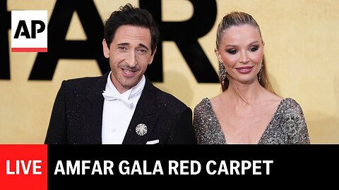 amfAR gala 2025: LIVE from the red carpet