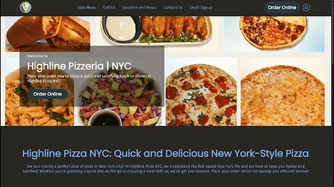 Highline Pizzeria - Pizza Review