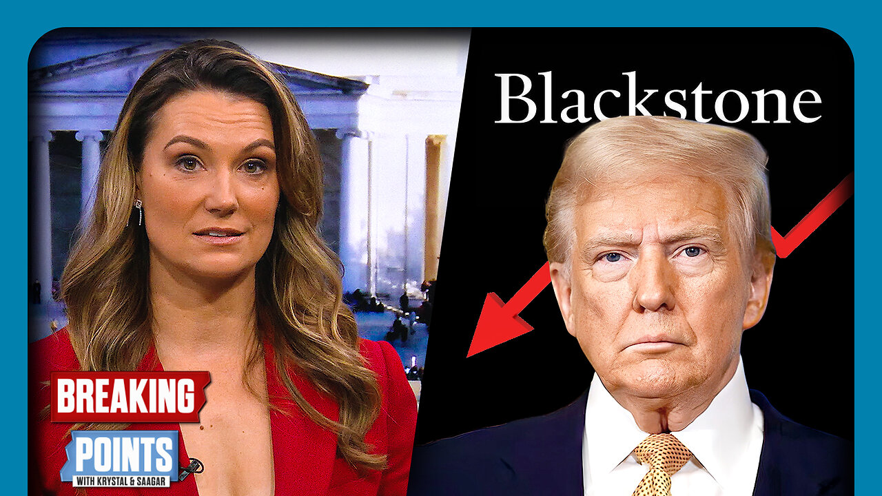 Blackstone Stock CRATERS After Trump Bans Homes Investment