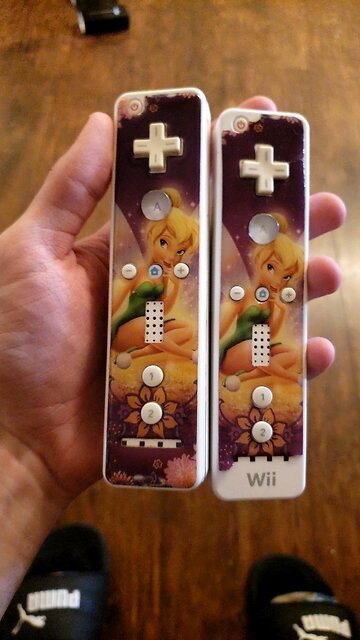 Tinkerbell Wii Motes