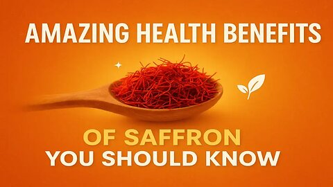 Amazing Health Benefits of Saffron