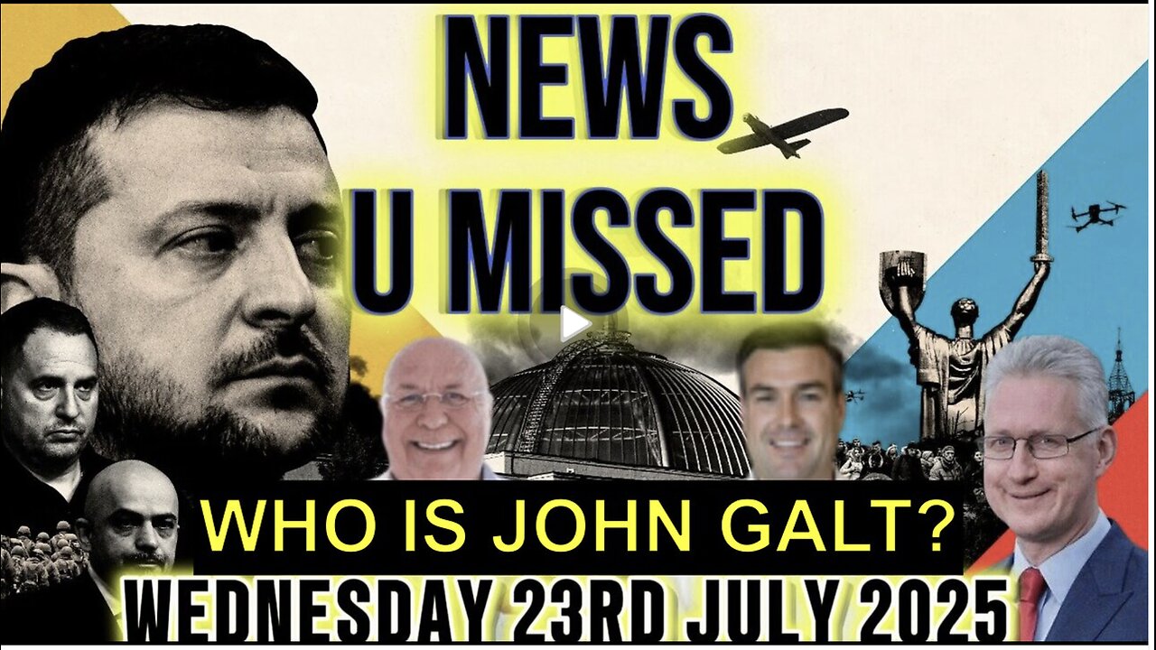 CHARLIE WARD DAILY NEWS- UKRAINE IS COLLAPSING. WHO IS John Galt?