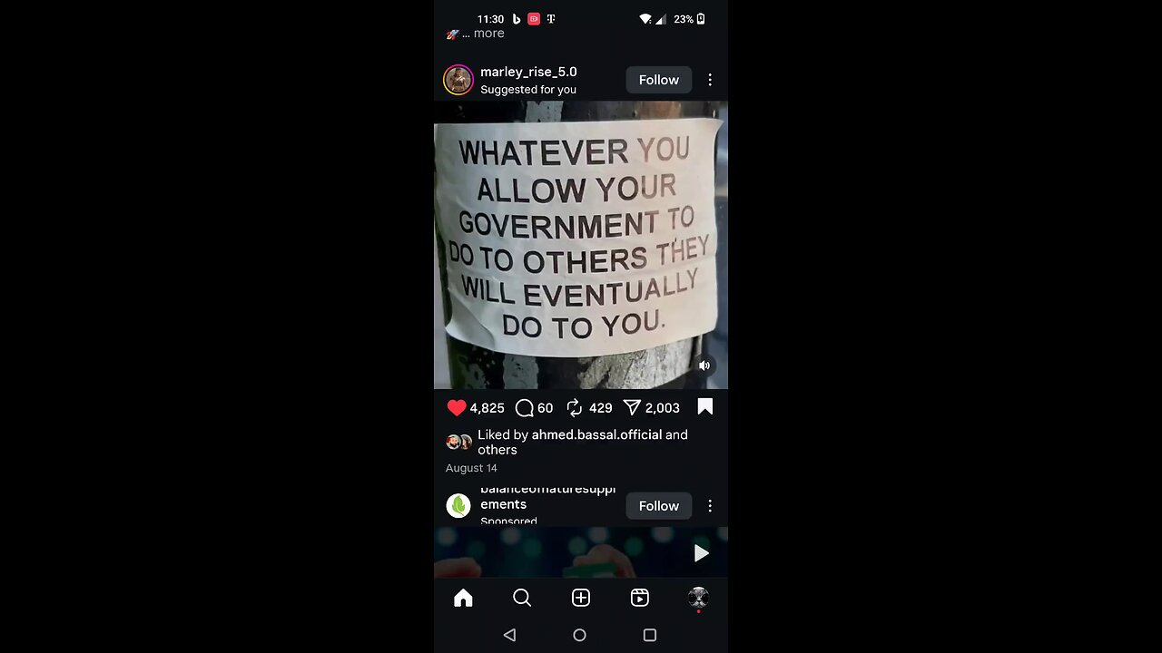 Whatever You Allow Your Government To Do To Others
