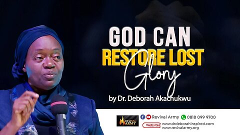 Prophetic Prayer for Divine Recovery & Total Restoration _ Bishop Deborah Macfoy Akachukwu, Ph.D