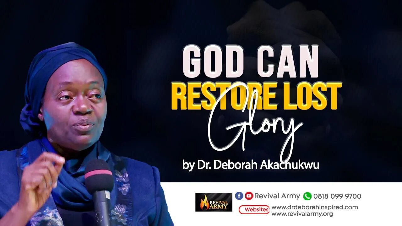 Prophetic Prayer for Divine Recovery & Total Restoration _ Bishop Deborah Macfoy Akachukwu, Ph.D