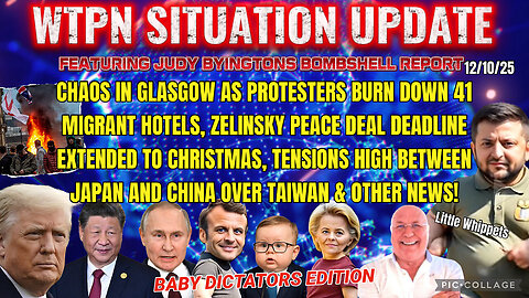 WTPN ~ Judy Byington ~ Situation Update ~ 12-10-25 ~ Trump Return ~ Restored Republic via a GCR