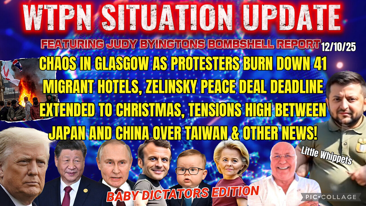 WTPN ~ Judy Byington ~ Situation Update ~ 12-10-25 ~ Trump Return ~ Restored Republic via a GCR