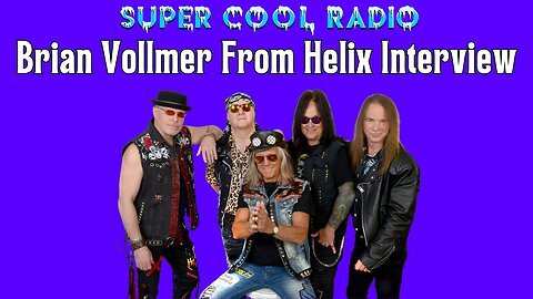 Brian Vollmer From Helix Super Cool Radio Interview