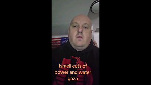 Israel cuts of water and power to gaza