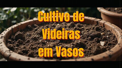 Cultivo de Videiras em Vasos!