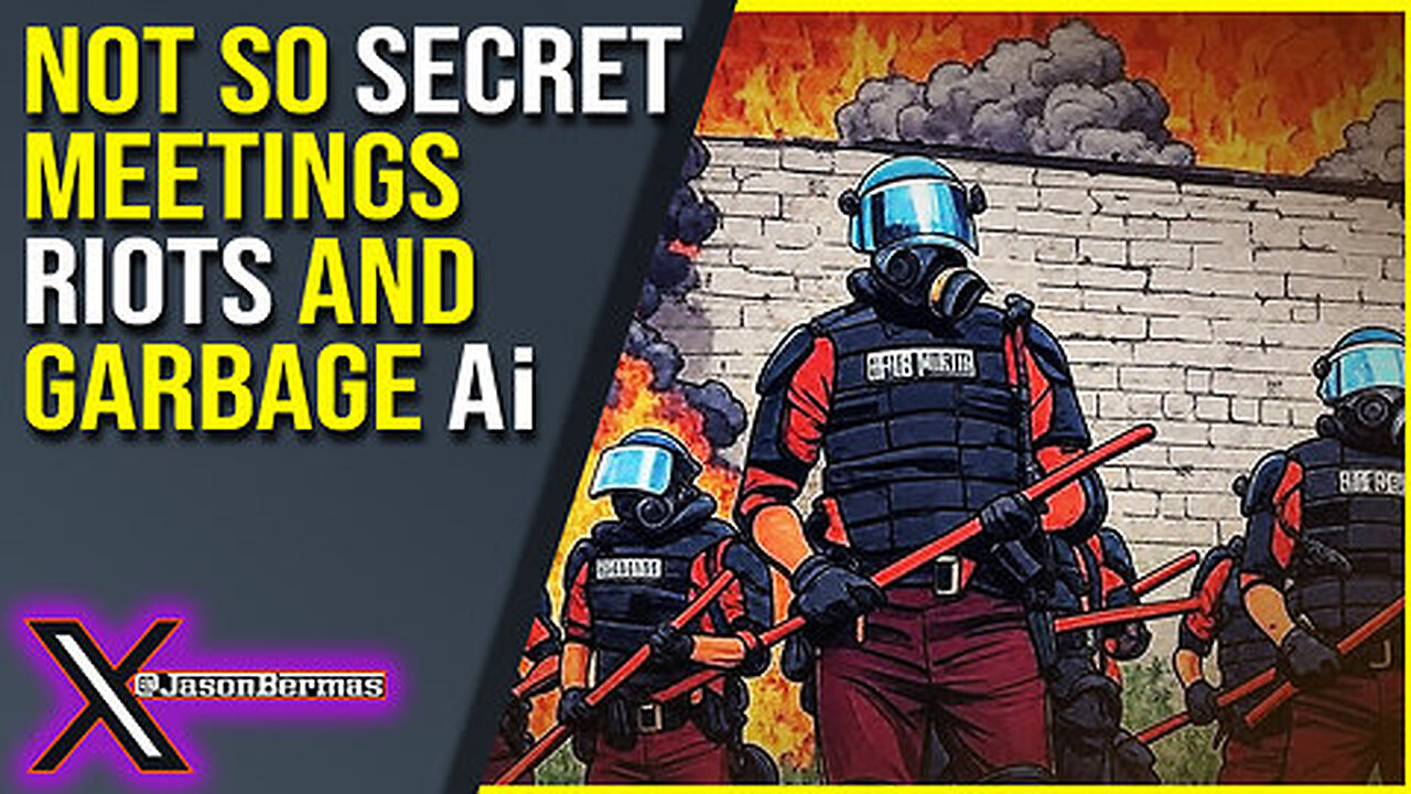 Bilderberg 2025 Riot Rage And Garbage Ai