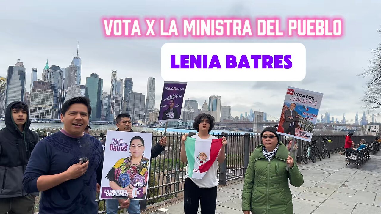 Vota por la ministra del pueblo | Lenia Batres