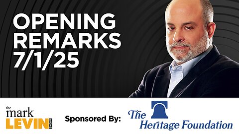 Mark's Opening Remarks - 7/1/25