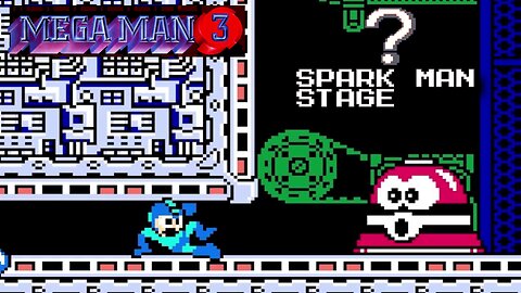 Mega Man 3 (NES) - '?' Spark Man stage