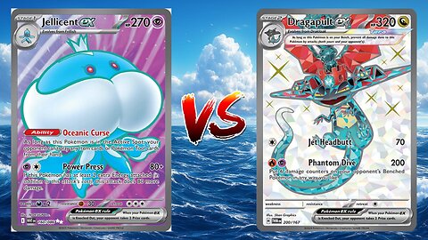 Pokemon TCG Live Jellicent EX Xatu VS Dragapult EX!!