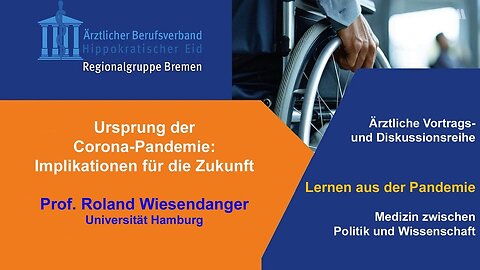 🎯🚨Ursprung der Corona Pandemie ☝️👉Prof. Dr. Roland Wiesendanger🔝