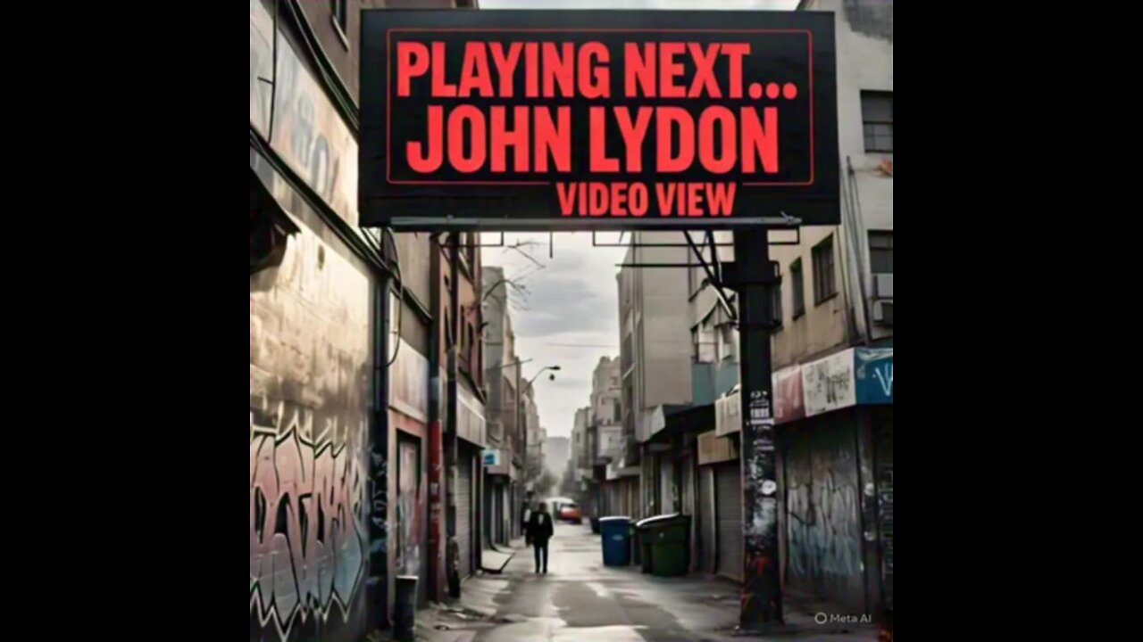 JOHN LYDON ON VIDEO VIEW.