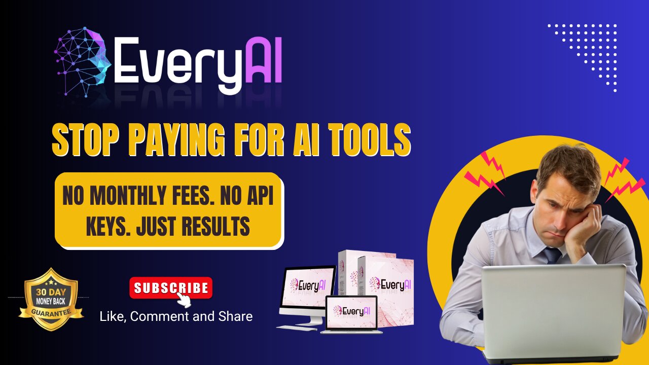 EveryAI Review 🔥 350+ AI Tools in ONE App! No Monthly Fees | Best AI Dashboard 2025?
