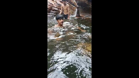 hello I am under the water