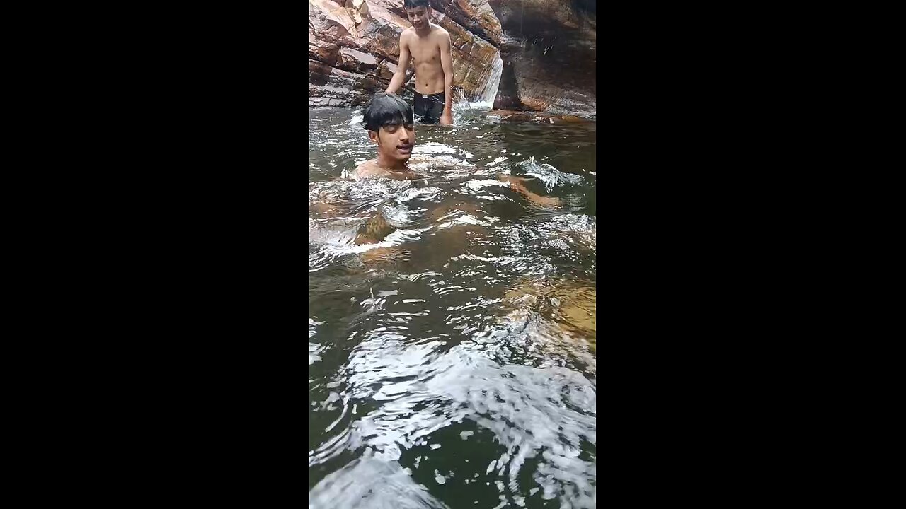 hello I am under the water