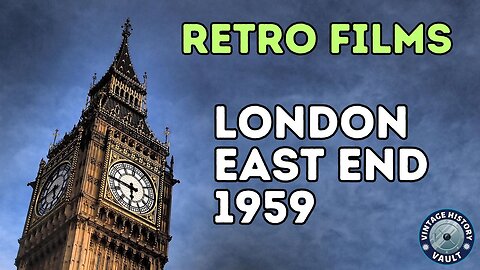 Retro Films London East End 1958.