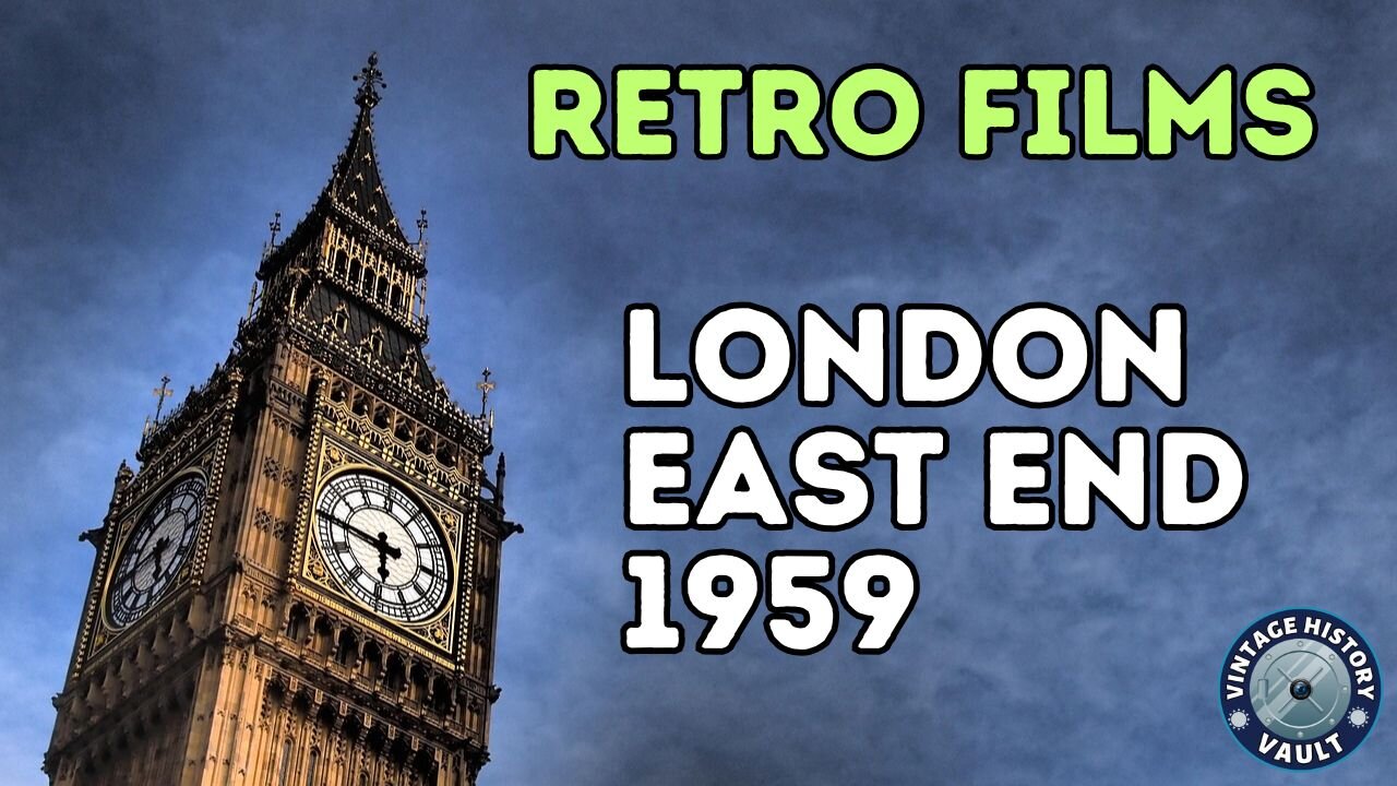 Retro Films London East End 1958.
