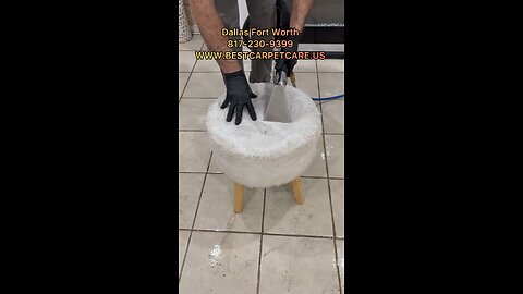 Upholstery cleaning