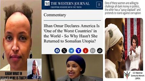WHY IS BROTHER BANGER ILHAN OMAR SUFFERING IN OUR HELLHOLE WHEN SHE CAN LIVE IN HER SOMALIAN UTOPIA❓