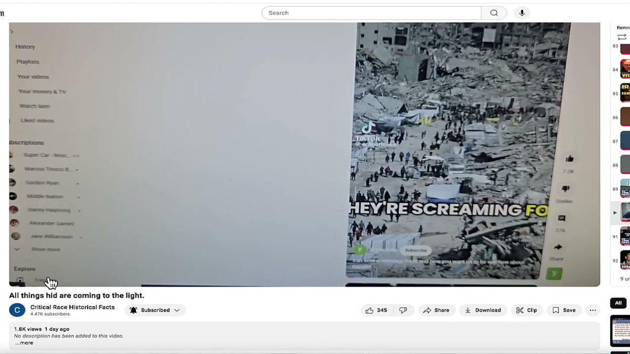 Re: All things hid are coming to the light...